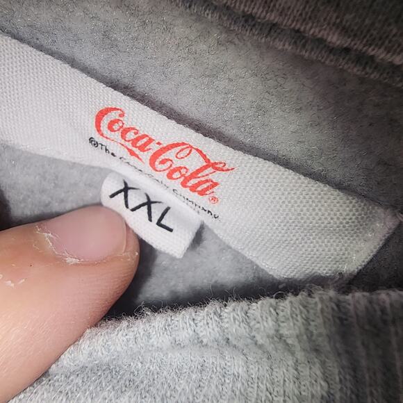 Coca Cola Gray sweatshirt XXL women - Picture 3 of 6